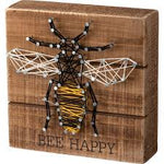 Wood Art - Bee Happy