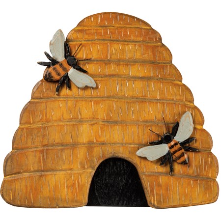 Wood Beehive Wall Decor – Osage Farms